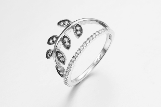 Tumpukan Cincin Grosir Perhiasan Wanita Mewah Cincin Batu permata Batu kristal Warna Campuran Zircon Gadis Cincin Beli Cincin Dalam Bulk