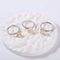 Radiant Cutting Vintage Engagement Rings 2.05g 925 Silver CZ Rings Untuk Wanita