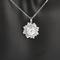 Personality Jewelry Totem Power Of Sun Pendant 925 Liontin Batu Permata Perak Untuk Wanita