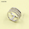Clear CZ 925 Silver Rings AAA Grade CZ Stones Perhiasan Cantik Cincin Atau Dekorasi