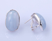CZ Stud Earrings Berwarna Nikel Perhiasan Perak Gratis untuk DIY Hadiah dan pembuatan perhiasan