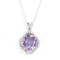 Marquise Gemstone Teardrop Pendant 925 Sterling Silver Daily Wear Kalung