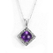 Marquise Gemstone Teardrop Pendant 925 Sterling Silver Daily Wear Kalung