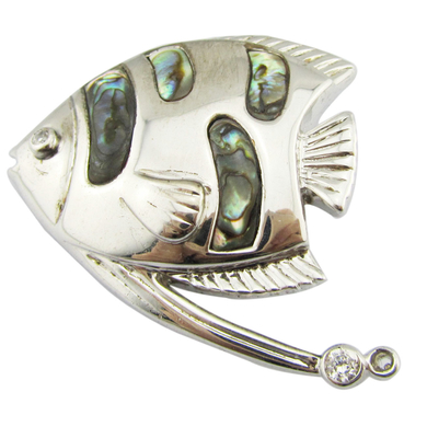 Colored Shell Silver Gemstone Pendant Zircon Crystal Necklace Untuk Pesta Sehari-hari