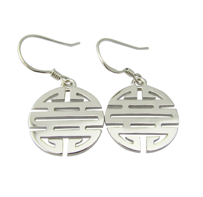 Earring Kebahagiaan Cina 925 CZ Earring Perak Sterling Bentuk bunga halus untuk terlihat feminin dan elegan