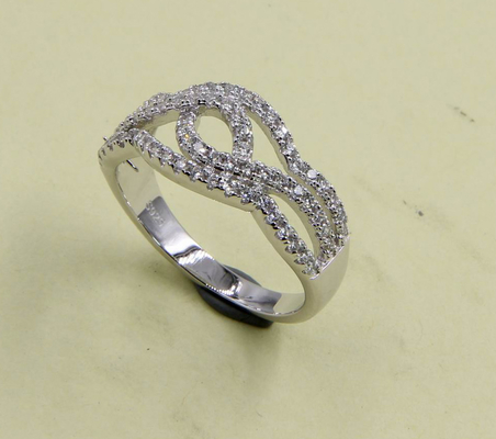 Perak utama 925 Perak CZ cincin untuk perhiasan atau dekorasi perak sterling cincin cinta wanita cincin perak keren