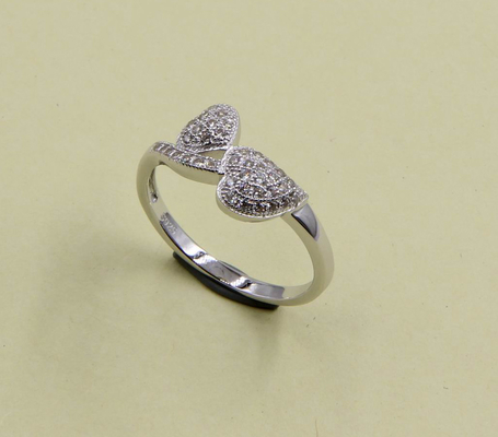 Heart Leaf CZ AAA Stackable Ring 925 Sterling Silver CZ Rings Pear/ Oval/ Round/ Chevron/ Heart Cut CZ Gemstone Ring