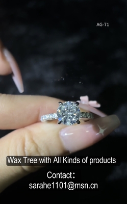 Round Moissanite Diamond Tiny 925 Silver CZ Rings With Band Width 2-3mm And Chevron Shape Vintage Silver Rings Sterling Silver Promise Rings Ladies Silver Rings Silver Diamond Ring 925