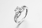 925 Sterling Silver CZ Cubic Zircon Rings Wedding Rings Untuk Wanita