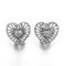 AAA CZ Perak 925 Perhiasan Set 6.12g 925 Sterling Silver Earrings Set