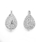 Huruf Ukiran Perak 925 Perhiasan Set Wanita Sterling Silver Conch Earrings