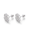 1.58g 925 Silver CZ Earrings Anti-Alergi Bulat Sparkle Stud Earrings