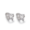 2.06 Gram 925 Silver CZ Earrings S925 Oval Cubic Zirconia Earrings