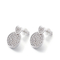 Inner Heart 925 Silver CZ Earrings 3.22g Pernikahan Pertunangan
