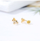 VS Clarity 18K Gold Diamond Earrings 0.12ct Star Diamond Stud Earrings