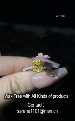 Oval Moissanite Diamond 925 Perak CZ Cincin Pernikahan Dengan Ukuran Batu 1.0-1.5-2.0mm Unik Sterling Perak Cincin Pernikahan Cincin Pernikahan